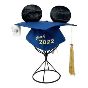 NWT Disney Parks Graduation 2022 Mickey Icon Ear Hat Cap for Adults